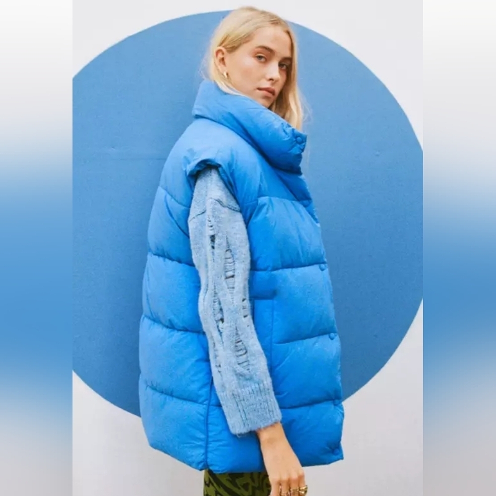 Zara Water Repellent Puffer Gilet